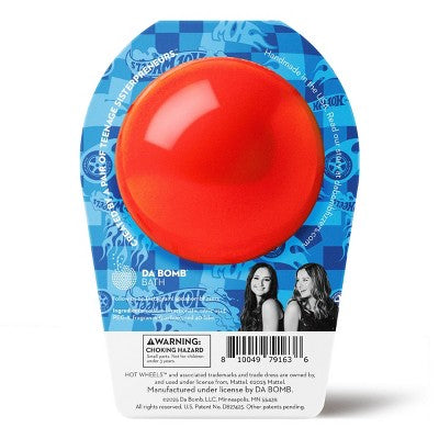 Da Bomb Bath Fizzers Hot Wheels Red Bath Bomb - 6.5oz: Paraben-Free, Sodium Lauryl Sulfate-Free, Normal Skin