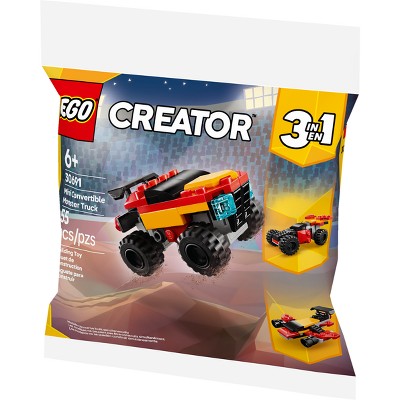 LOT OF 5!!!!! LEGO Creator 3 in 1 Mini Convertible Monster Truck Toy 30691