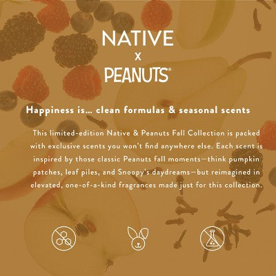 Native Peanuts Limited Edition Body Wash - Harvest Moon - 18 fl oz