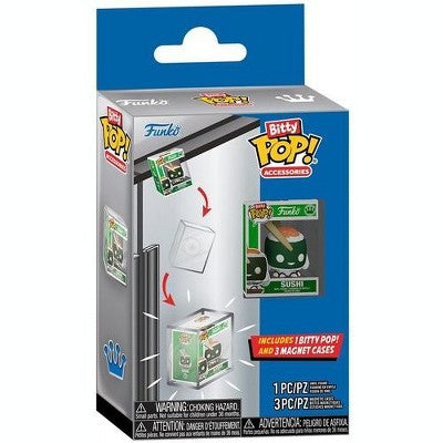 FUNKO Bitty POP! Wearables: Magnet 4-Pack, with one Sushi Bitty POP!