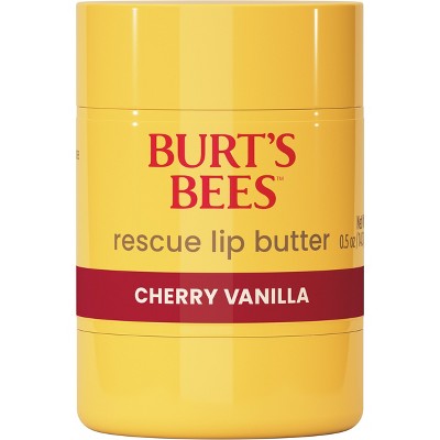 Burt's Bees Cherry Vanilla Lip Butter - 0.5oz: Moisturizing, 1-Pack, Balm