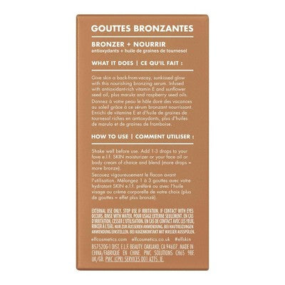 e.l.f. SKIN Bronzing Drops - Pure Gold - 1 fl oz
