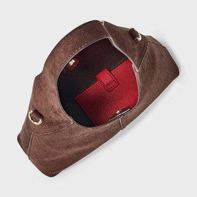 Mini Slouchy Chain Handbag - Universal Thread Brown