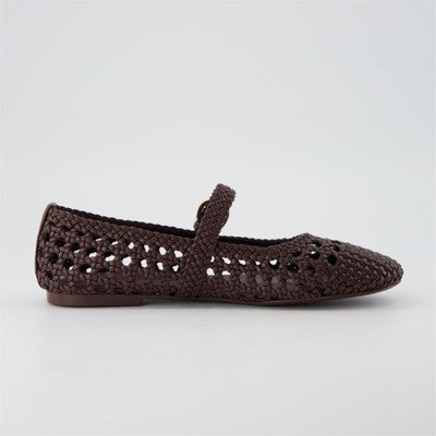 CUSHIONAIRE Windsor Woven Womens Flats with Adjustable Strap  6