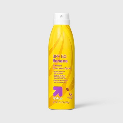 Sunscreen Spray - SPF 50 - Banana - 5.5oz - up&up