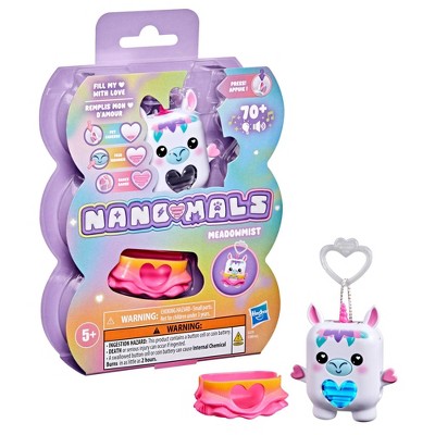 Hasbro Nano-Mals Meadowmist the Unicorn Electronic Fidget Pet