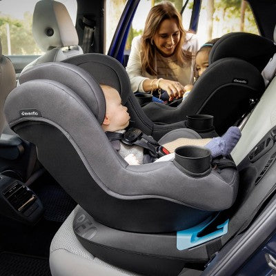Evenflo REO by Revolve360 Rotating Convertible Car Seat with Quick Clean Cover - Danvers (LOCAL PICKUP ONLY)