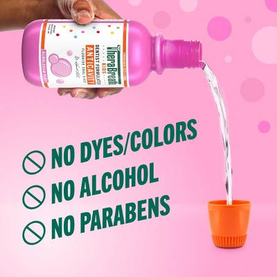 TheraBreath Kids Bubble Gum Mouthwash - 10oz