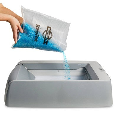 PetSafe ScoopFree Complete Plus Self-Cleaning Cat Litter Boxwith Disposable Crystal Litter Tray (LOCAL PICKUP ONLY)
