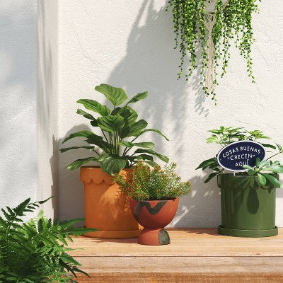 Metal "Cosas Buenas" Garden Sign - Threshold