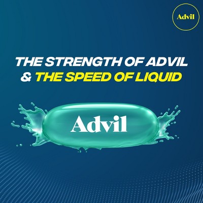 Advil Liqui-Gels Pain Reliever/Fever Reducer Liquid Filled Capsules - Ibuprofen (NSAID) - 160ct