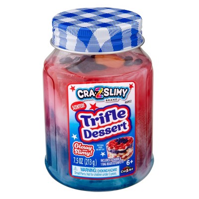 Cra-Z-Slimy Americana Mason Jar Assorted 2 Trifle Dessert
