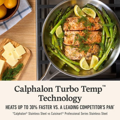 Calphalon 3pc Stainless Steel Cookware Set