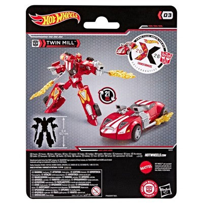 Transformers Collaborative Hot Wheels x Transformers Twin Mil