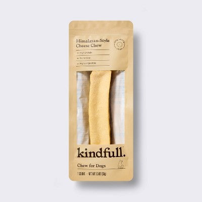 Himalayan-Style Cheese Chew Dog Treat - Kindfull - 3.3oz