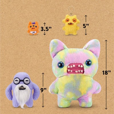 Fuggler 9" Old Fogies Mr Needles Stuffed Animal