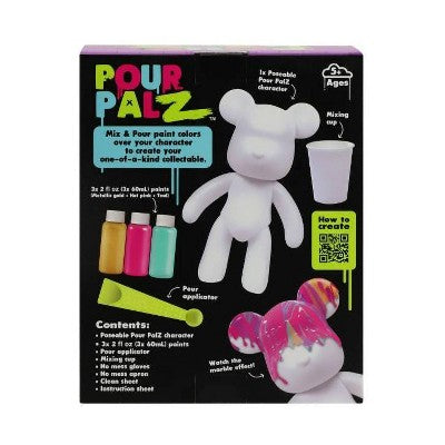 Toy Monster Pour Palz DIY Paint Bear "Colors May Vary"