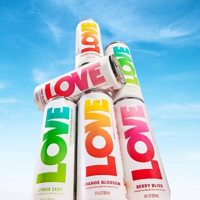 Be Love Berry Citrus Zest Water - 4pk/12 fl oz