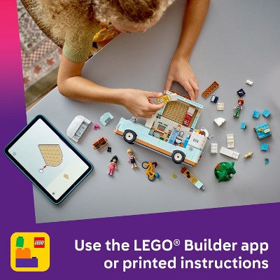 LEGO Friends Friendship Camper Van Adventure Pretend Play Building Set 42663