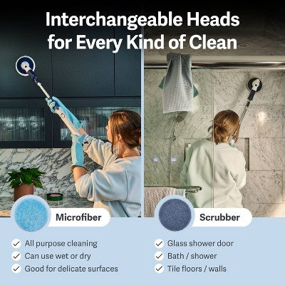 Casabella Power Spin Scrub and Shine Attachment Set - 6ct