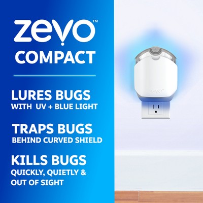 Zevo Compact Flying Insect Trap Starter Kit - 1 Trap + 1 Refill