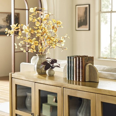 24" Golden Dogwood Artificial Fall Arrangement - Hearth & Hand with Magnolia (LOCAL PICKUP ONLY)