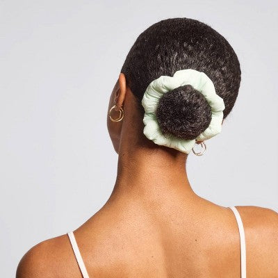 Kitsch-Mass Women's Cloud Scrunchies - Garden Bouquet - 3ct