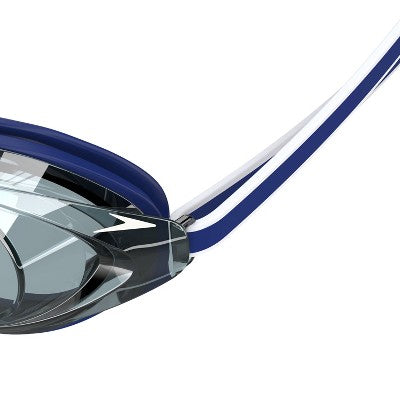 Speedo Adult Record Breaker Swim Goggles - Silver