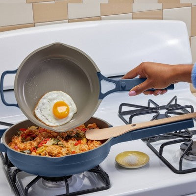 Our Place 8.5" Ceramic Nonstick Mini Always Pan Blue Salt