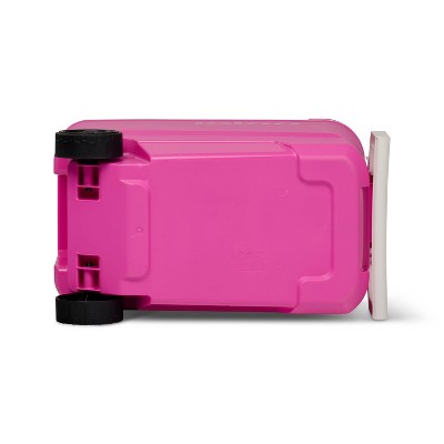 Sun Squad Wheelie 53 Cans/38qt Rolling Cooler - Pink Fizz (LOCAL PICKUP ONLY)