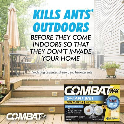 Combat Max 2-in-1 Ant Bait - 0.84oz