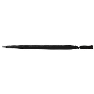 ShedRain Vortex 62 in Golf Umbrella - Black/Charcoal: Auto-Open, Solid Polyester, Plastic Handle
