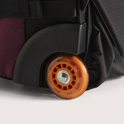 Bagsmart Blast 43L Roller Travel Backpack - Red Currant