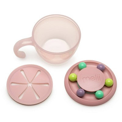 Melii Abacus Snack Container - 11.5 fl oz - Pink