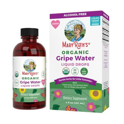 MaryRuth's Organic Gripe Water Liquid Drops - 4 fl oz