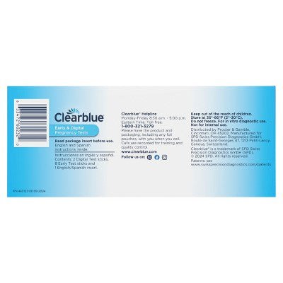 Clearblue Combo Pregnancy Tests - 10ct