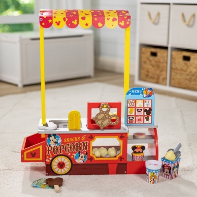 Melissa & Doug Disney Snacks & Popcorn Wooden Pretend Play Food Counter - 33pc (LOCAL PICKUP ONLY)