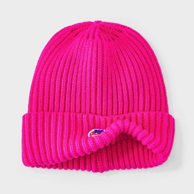 Adult Poppi Strawberry Graphic Beanie - Pink