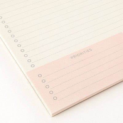 greenroom 8.5"x11" Legal Pad Cream: Notepad for All Occasions, Top Binding, Special Rule, Off-White Paper Basics