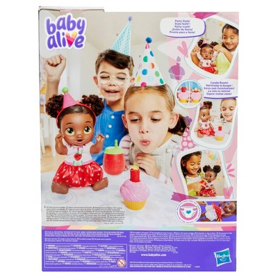 Baby Alive Birthday Bestie Black Hair Berry