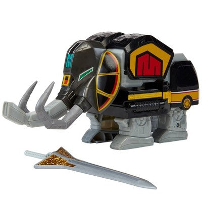 Mighty Morphin Power Rangers Re-Ignition Mastodon Dinozord Combinable Action Figure with Mega Power Sword