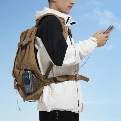 Anker Power Bank 25K 165W Built-In and Retractable Cable: Charges 4 Devices Simultaneously