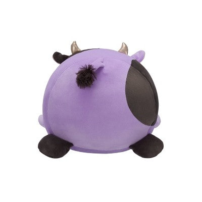 18" Alexie Purple and Black Cow with Gold Horns Squishmallows Plush