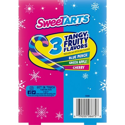 SweeTARTS Holiday Candy Canes - 5.3oz