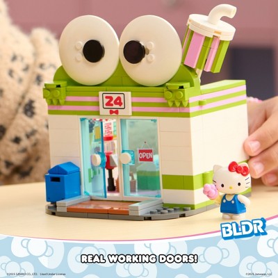 Hello Kitty and Friends Keroppi Mart Building Set with Hello Kitty and Keroppi Minifigures