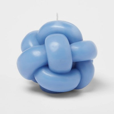 Blue Knot Figural Candle - Room Essentials