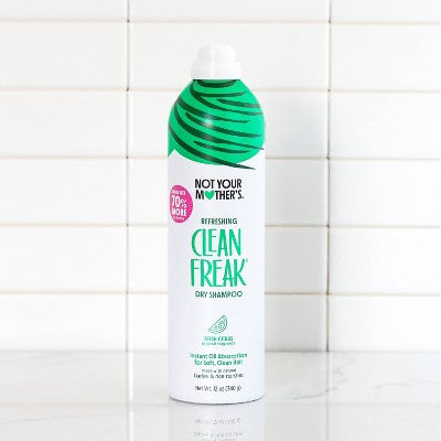 Not Your Mother's Clean Freak Original Citrus Dry Shampoo for All Hair Types - 12oz: Oil Control, Aluminum-Free, Dye-Free, Paraben-Free