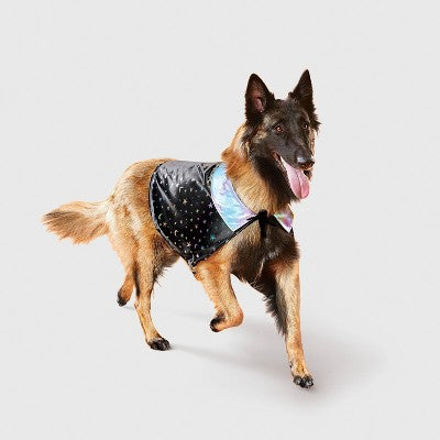 Cape Costume Night Sky Dog Costume Accessories - Boots & Barkley Black L/XL
