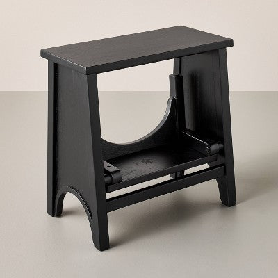 Arch Step Stool Black - Hearth & Hand with Magnolia (LOCAL PICKUP ONLY)