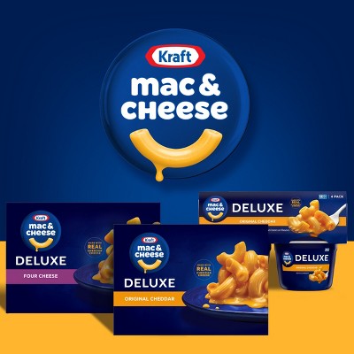 Kraft Deluxe Original Cheddar Mac and Cheese Dinner - 14oz